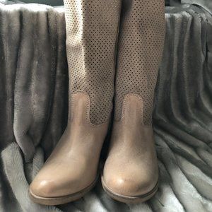 Joe Sanchez Soft leather natural boot